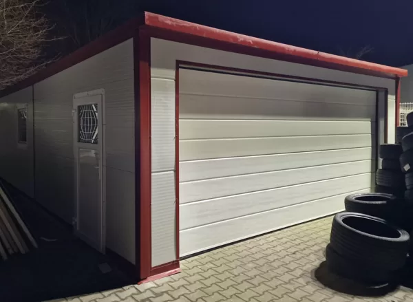 Szabvány méretű garázs: 6x6 m